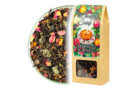 Herbata Czarna PIECZONE GRUSZKI (KT) (50g) Smak Który Otula !!